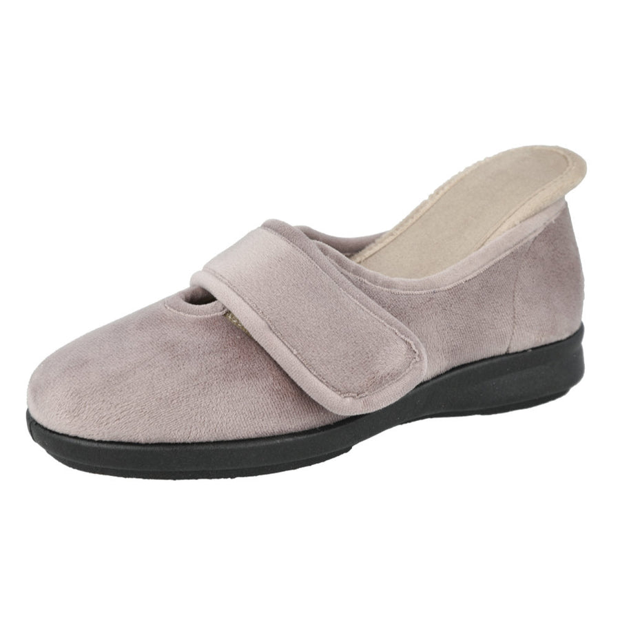 DB Shoes Fountain 72998 Velour Slipper 2V