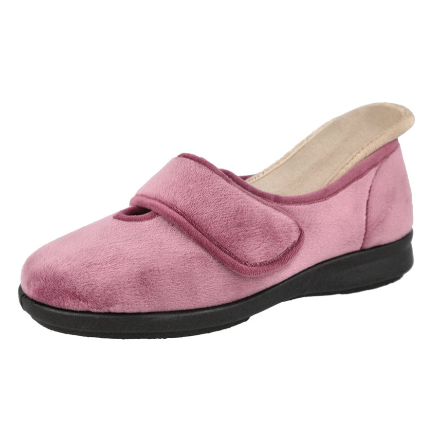 DB Shoes Fountain 72998 Velour Slipper 2V
