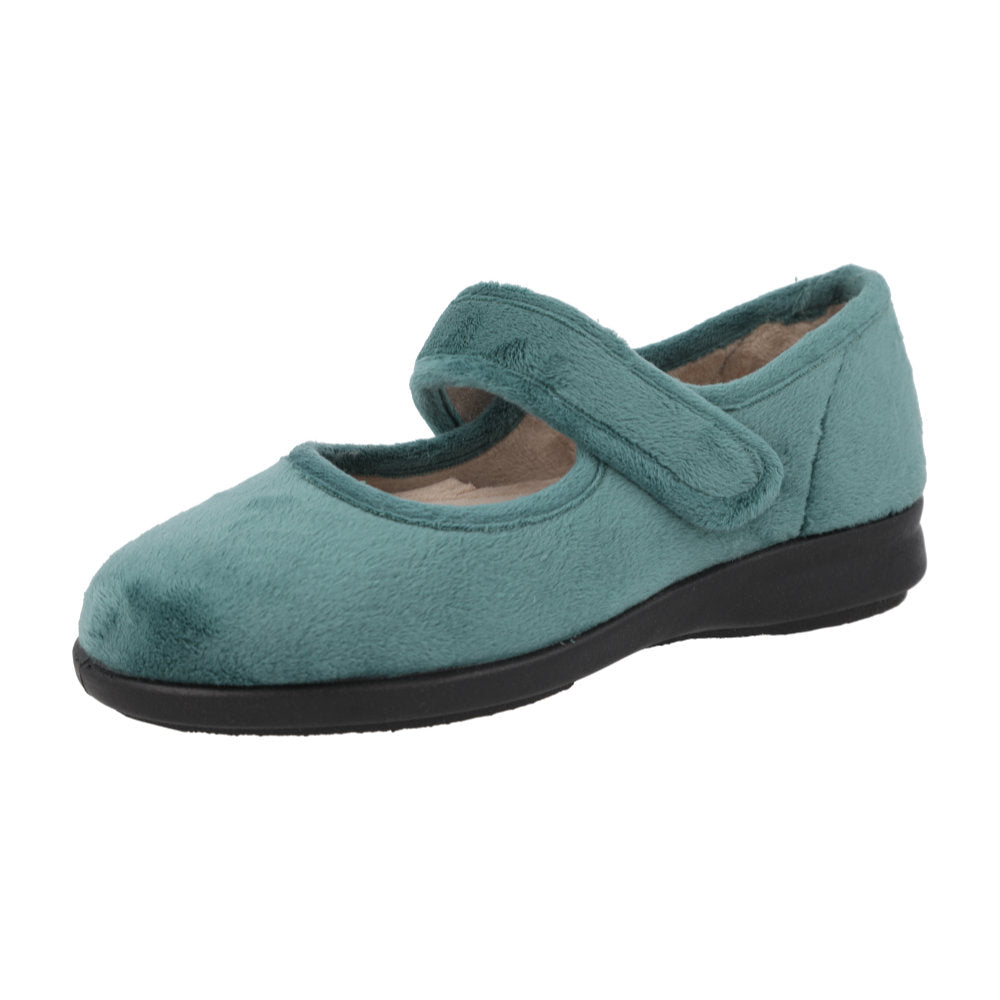 DB Shoes Trilby 72999 Velour Slipper 2V