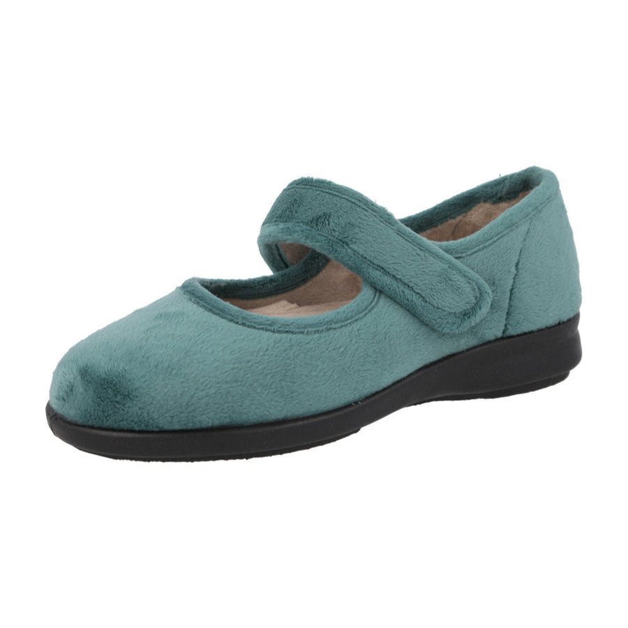 DB Shoes Trilby 72999 Velour Slipper 2V