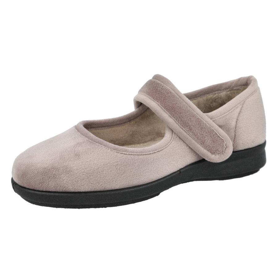 DB Shoes Trilby 72999 Velour Slipper 2V