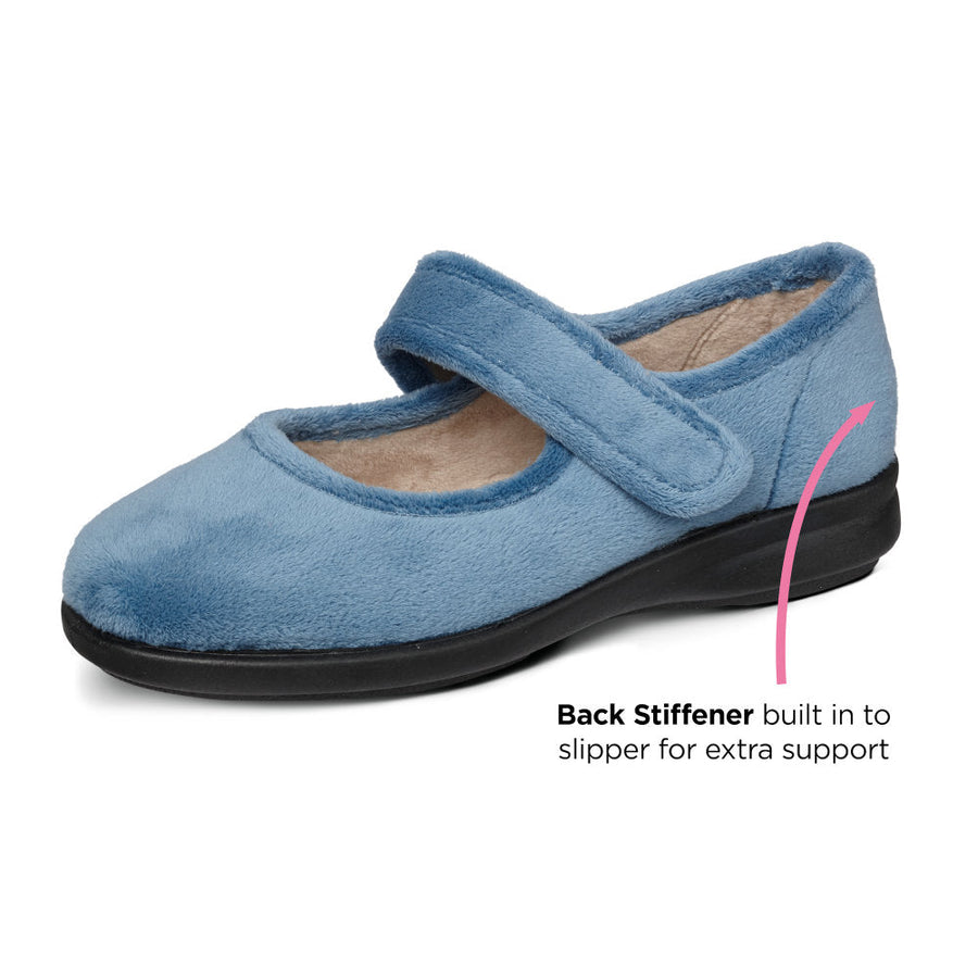 DB Shoes Trilby 72999 Velour Slipper 2V