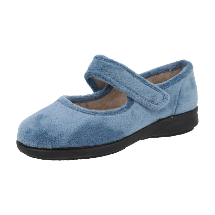 DB Shoes Trilby 72999 Velour Slipper 2V