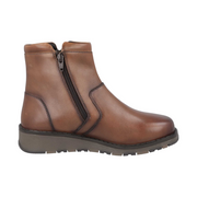 DB Shoes Spalding 75228T Tan Leather Womens Boot 2V