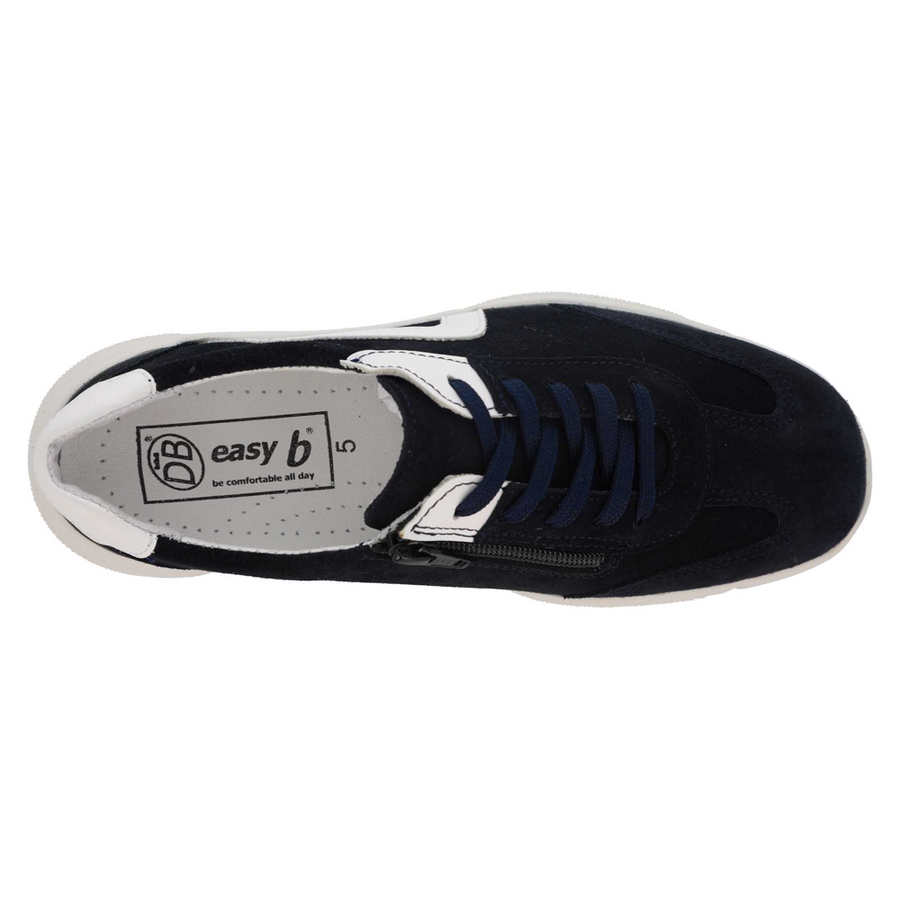 DB Shoes Bryony 75260 Suede Trainer 2V