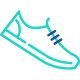 Icon of a shoe